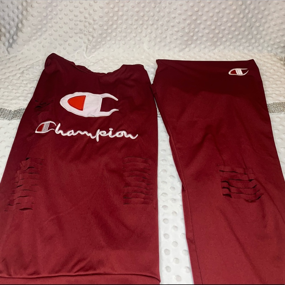 Champion Inspired Jogging Set
